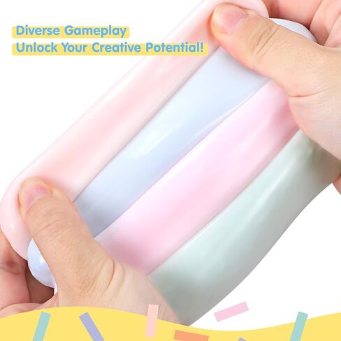 Joyin 12 pcs Mochi Crunchy Ball ، Filk Leaff Leaff Ball ، ألعاب تململ ألعاب الضغط للأطفال البالغين ، وتخفيف قلق العمل ، وممارسة مرونة يدوي ، وفضلات الحفلات in Kuwait
