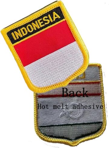 علامة واحدة مطرزة بقع كوستاريكا المعنوية التكتيكية التسكع الحديد على الخياطة على شعار رقعة 2 قطع (كوستاريكا) in Kuwait