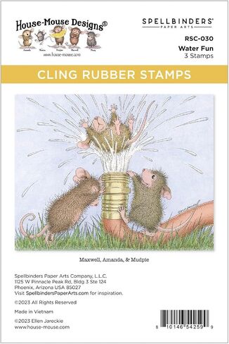 Spellbinders Water Fun Clear Stamp Set in Saudi Arabia