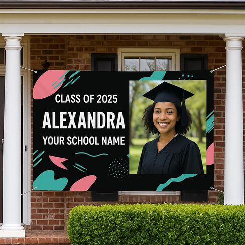 Custom Vinyl Banner with 150+ Sizes – Personalized Outdoor or Indoor Sign – Any Color & Design – Made in USA – Party, Business, Event Use in Saudi Arabia