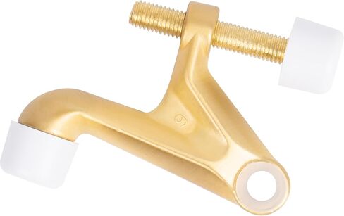 Stone Harbour Hardware Heafty Duty Duty Dining Door Stop مع نصائح ملونة ونحاس ساتان in Kuwait