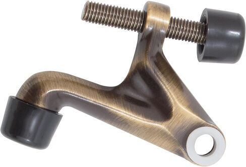 Stone Harbour Hardware Heafty Duty Duty Dining Door Stop مع نصائح ملونة ونحاس ساتان in Kuwait
