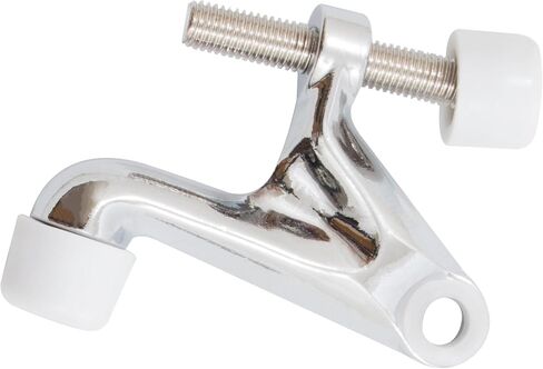 Stone Harbour Hardware Heafty Duty Duty Dining Door Stop مع نصائح ملونة ونحاس ساتان in Kuwait