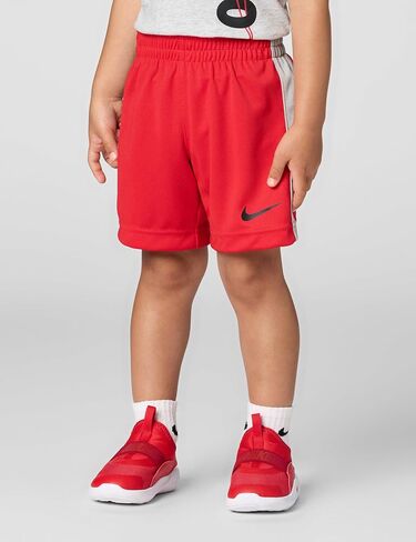 Nike T-Shirt/Shorts Set University Red/Grey Little Boy's 2-Piece Just Do It Sz 7 in Saudi Arabia