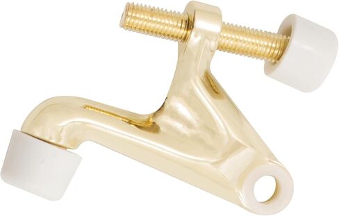Stone Harbour Hardware Heafty Duty Duty Dining Door Stop مع نصائح ملونة ونحاس ساتان in Kuwait