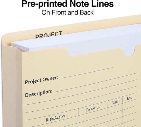 Staples Reinforced Pre-Printed File Jacket, 2-inch Expansion, Letter Size, Manila, 100/Carton (ST486083-CCVS) in Saudi Arabia