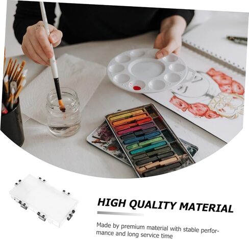Gadpiparty Watercolor Pigment Tray Mixing Painting Trays Storage Box for Watercolor Paints in Saudi Arabia