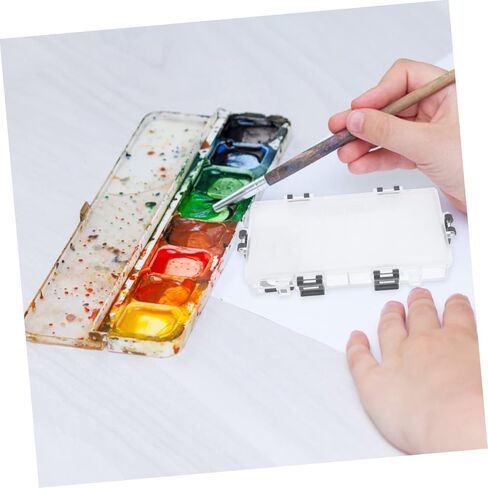 Gadpiparty Watercolor Pigment Tray Mixing Painting Trays Storage Box for Watercolor Paints in Saudi Arabia