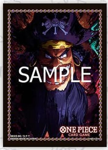 أحكام وقائية لبطاقة واحدة - الأكمام الرسمية Limited Edition Vol.3 - Black Beard - 70ct Sleeves in Saudi Arabia
