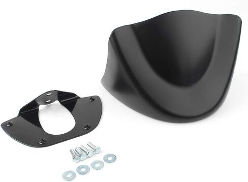 Chcury1 Motorcycle Front Chin Spoiler Lower Fairing Cover for Harley Dyna FXD FXDB FXDC FXDF FXDL FXDX FXDWG 2006-2015, Matte Black in Saudi Arabia