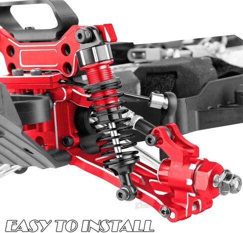 RC Drive Shaft CVD&Steering Links Upgrades Part 1/16 Mojave GROM 223S DSC 4X4 RTR(ARA2304,ARA2304S) Mojave GROM 4X4 RTR(ARA2104),Steel #45 Axles Driveshaft,Red in Saudi Arabia