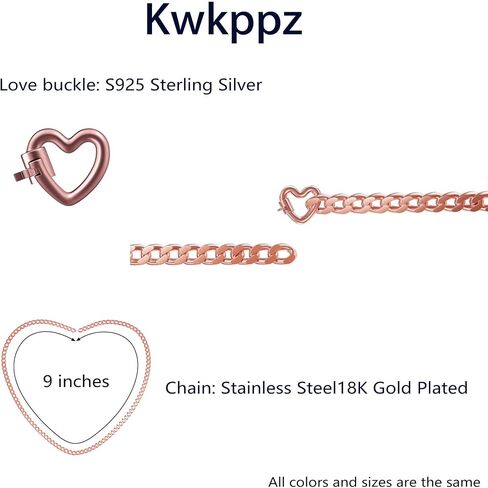 KWKPPZ مجموعة سوار دائمة - 4 أجهزة كمبيوتر سوار القلب قفل القلب diy مجموعة للأزواج والصداقة والأسرة - هدية فريدة من نوعها للذكرى ، عيد الأم ، عيد ميلاده - لها مجوهرات مطابقة لها in Kuwait