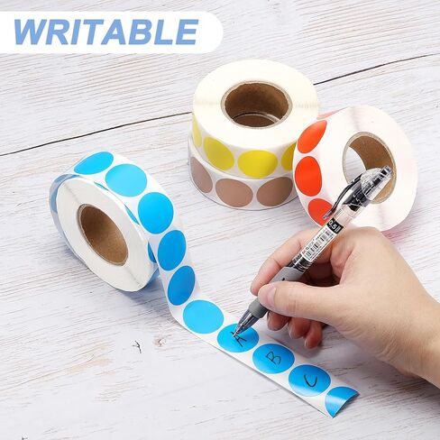 ملصقات القلب الملونة الملونة 1 "، 500 PCS ملصقات ترميز الألوان فارغة ملصقات القلب ملصقات أسعار لاصقة للجروح في مكتب مرآب Office ، والأخضر الفاتح in Kuwait