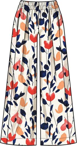Simplicity SS3105A Misses' Pull-on Shorts and Pants Sewing Pattern Packet, Design Code S3105, Sizes XS-S-M-L-XL-XXL in Saudi Arabia
