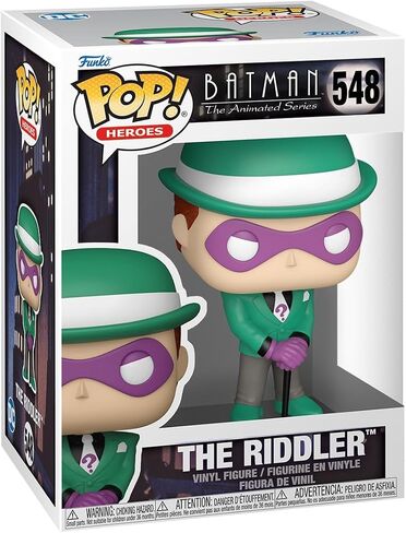 Funko Pop Animation: Batman The Animated Series - The Riddler - Collectable Vinyl Figure - Gift Idea - Official Merchandise - Toys for Kids & Adults - Superheroes Fans - Model Figure for Collectors in Saudi Arabia