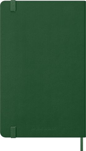 Moleskine Classic 12 Months 2026 Weekly Planner ، غطاء صلب ، كبير (5 "× 8.25") ، Myrtle Green ، 144 صفحة in Kuwait