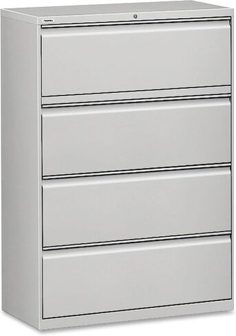 ملف لوريل 4-drawer الجانبي ، 36 من 18-5/8 من 52-1/2 بوصة ، رمادي in Saudi Arabia