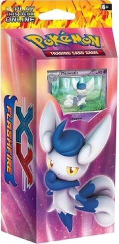 Pokemon Flashfire (XY2) سطح السفينة Mystic Typhoon [Meowstic] in Saudi Arabia