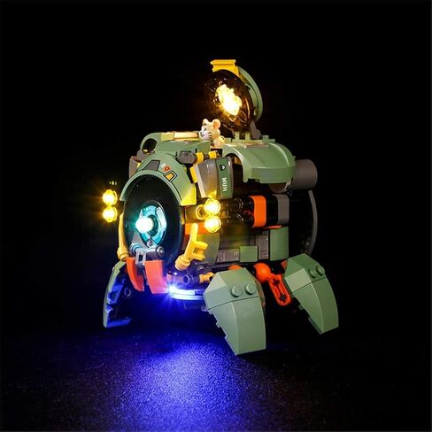 T-Club LED Light Kit for Lego Overwatch Wrecking Ball 75976, Lighting Kit Compatible with Lego 75976 (Not Include Building Block Set) in Saudi Arabia