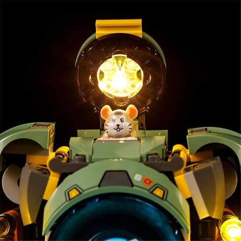 T-Club LED Light Kit for Lego Overwatch Wrecking Ball 75976, Lighting Kit Compatible with Lego 75976 (Not Include Building Block Set) in Saudi Arabia