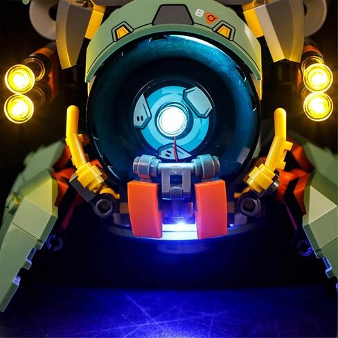 T-Club LED Light Kit for Lego Overwatch Wrecking Ball 75976, Lighting Kit Compatible with Lego 75976 (Not Include Building Block Set) in Saudi Arabia