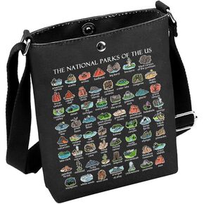 MNIGIU National Parks Tote Bag US National Parks Camper Gift National Parks Hiking Lover Gift in Kuwait