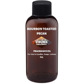 بوربون المحمص زيت عطر البقان (نسختنا من اسم العلامة التجارية) (زجاجة 4 أوقية) لصنع الشموع ، صنع الصابون ، صنع تورتة ، بخاخات الغرفة ، المستحضرات ، معطرات السيارات ، الوحل ، قنابل الحمام in Kuwait