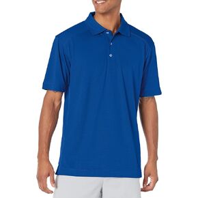 قميص بولو رجالي من Cutter & Buck بشعار Cb Drytec Genre برتقالي جامعي، متنوع in Kuwait