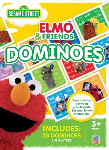 MasterPieces Kids Games - Sesame Street Picture Dominoes - Game for Kids and Family in Saudi Arabia