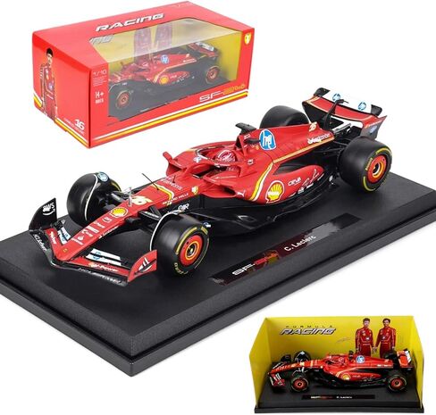 2024 New 1/18 F1 SF24#16 Leclerc Racing Car Model for Ferari Diecast Adult Formula One Collection Gift in Saudi Arabia