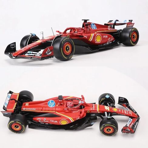 2024 New 1/18 F1 SF24#16 Leclerc Racing Car Model for Ferari Diecast Adult Formula One Collection Gift in Saudi Arabia