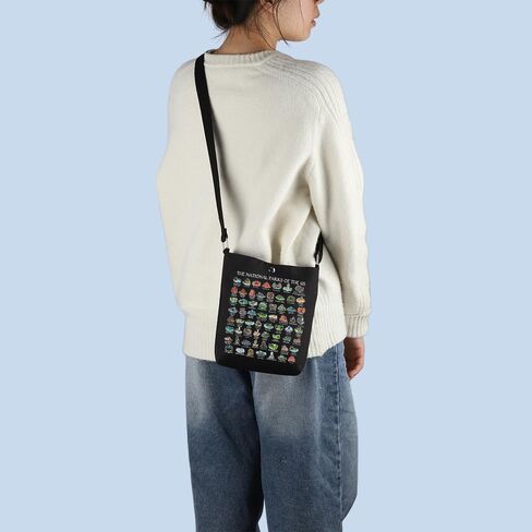 حقيبة حمل المتنزهات الوطنية من MNIGIU، هدية للمتنزهات الوطنية الأمريكية، هدية لمحبي التنزه سيرًا على الأقدام in Kuwait