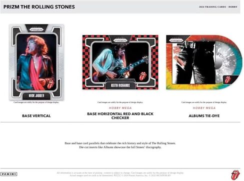2025 Panini Prizm Rolling Stones Hobby Mega Box in Saudi Arabia