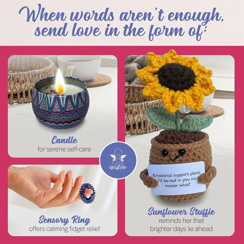 Get Well Soon Gift Baskets for Women, Care Package, Womens Gifts – Cheer Filled Gift Boxes for Depression, Anxiety, or Tough Times – Perfect Self Care Present For Women Needing A Pick Me Up in Saudi Arabia