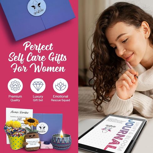 Get Well Soon Gift Baskets for Women, Care Package, Womens Gifts – Cheer Filled Gift Boxes for Depression, Anxiety, or Tough Times – Perfect Self Care Present For Women Needing A Pick Me Up in Saudi Arabia