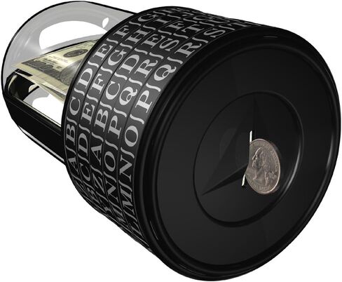 اللغز POD Cryptex - Brain Teaser Puzzle & Coin Bank in Saudi Arabia