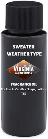 Sweater Weather Fragrance Oil (Our Version of The Brand Name) (1 oz Bottle) for Candle Making, Soap Making, Tart Making, Room Sprays, Lotions, Car Fresheners, Slime, Bath Bombs, Warmers…… in Saudi Arabia