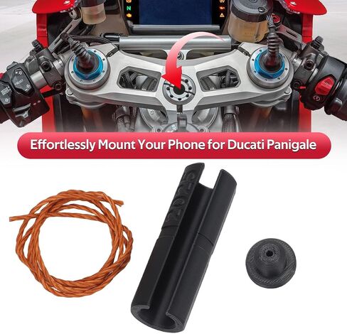 محول تركيب جذعي لقفل رباعي Rokform قم بتركيب هاتفك بسهولة من أجل Ducati Panigale - الحل المثالي لتركيب الهاتف in Saudi Arabia