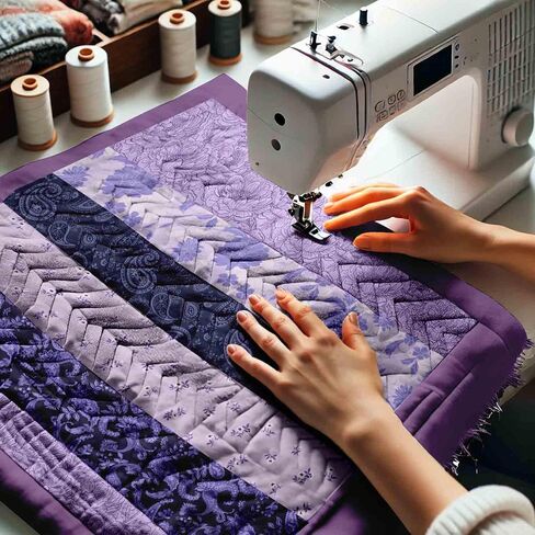 Jelly Roll 40 Strip Bundle ، 2.5 "شرائح نسيج للخياطة ، وصياغة وخياطة ، وليخام القطن بنسبة 100 ٪ لفة الكلام السكر ، ومشاريع لحاف بري in Kuwait