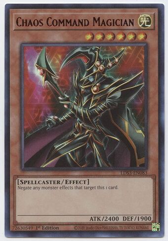 ساحر قيادة Chaos (Red) - LDS3 -EN083 - Ultra Rare - 1st Edition in Saudi Arabia