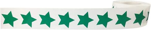 White Star Shape Stickers 1 Inch 500 Adhesive Labels in Saudi Arabia