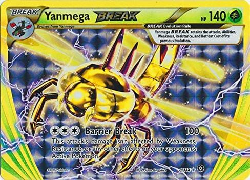 Pokemon - Yanmega Break (8/114) - XY Steam Siege - Holo in Saudi Arabia