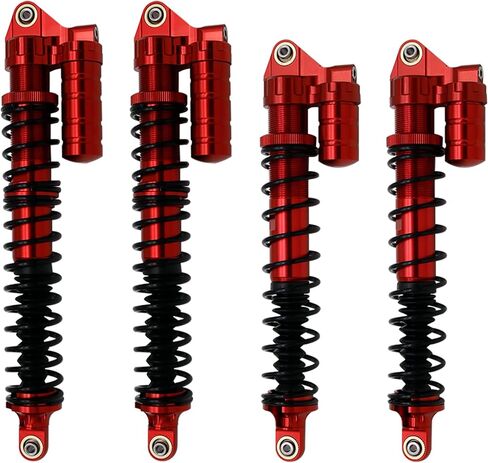 CNC 8 مم الصدمات الأمامية والخلفية امتصاص مع قبعات دعم الصدمة التيتانيوم لمدة 1/5 RC HPI BAJA ROVAN KING MOTOR 5B 5T 5S in Saudi Arabia