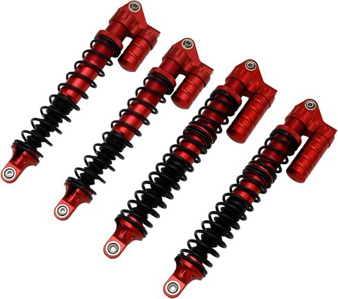 CNC 8 مم الصدمات الأمامية والخلفية امتصاص مع قبعات دعم الصدمة التيتانيوم لمدة 1/5 RC HPI BAJA ROVAN KING MOTOR 5B 5T 5S in Saudi Arabia