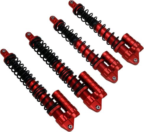CNC 8 مم الصدمات الأمامية والخلفية امتصاص مع قبعات دعم الصدمة التيتانيوم لمدة 1/5 RC HPI BAJA ROVAN KING MOTOR 5B 5T 5S in Saudi Arabia