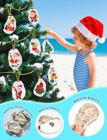 30 PCS قذائف محار مسطحة 4-5 "قذائف محار مقعرة طبيعية للحرف اليدوية المزهرية DIY Party Party Coastal Shell Art Supplies in Kuwait