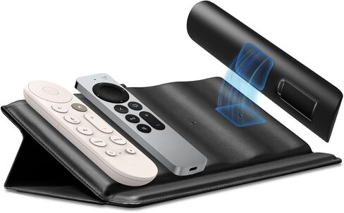 يحمل منظم حامل التحكم عن بعد Universal SPIGEN منظمًا مغناطيسيًا بوريًا ما يصل إلى 4 LD401 - أسود in Saudi Arabia