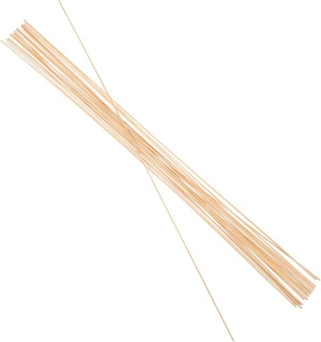 Kisangel 20pcs Thin Bamboo Kite Sticks for Boys and Girls Lightweight Craft Dowels for DIY Kite Assembly and Repair Children's Outdoor Activities in Saudi Arabia