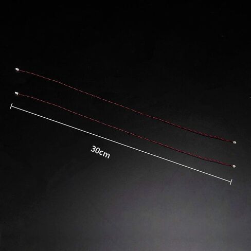 BrickBling 2 Pieces 30CM LED Light Compatible with Lego Building– DIY Decorative Lighting Accessories, Bright Constant On, Model Decor (Red) in Saudi Arabia
