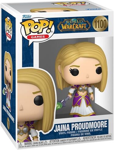 فونكو بوب! الألعاب: World of Warcraft - Jaina ProudMoore - شخصية فينيل قابلة للتحصيل - فكرة الهدايا - البضائع الرسمية - ألعاب للأطفال والكبار - عشاق ألعاب الفيديو - نموذج نموذج لهواة جمع العملات in Saudi Arabia